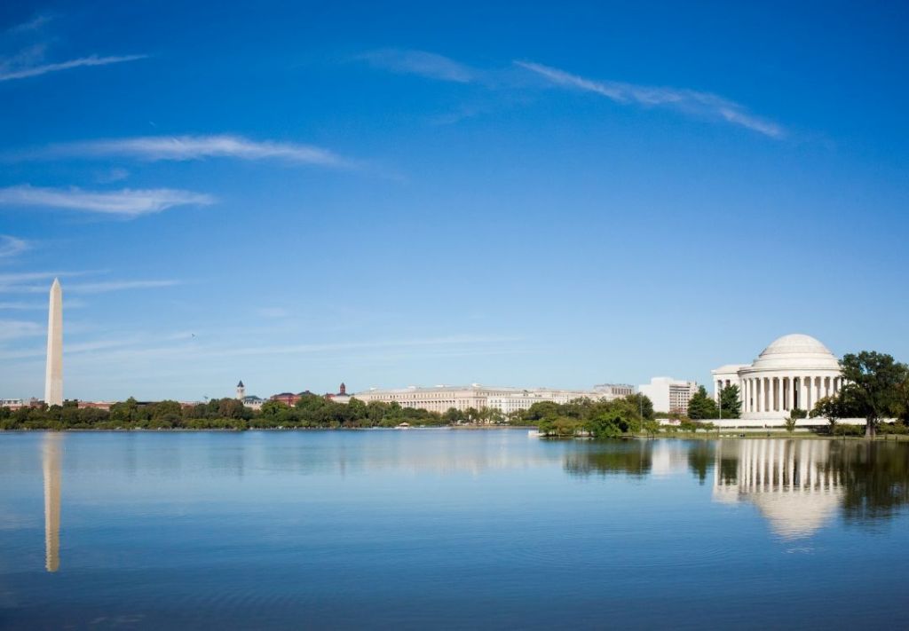 Clima, final del invierno en Washington DC