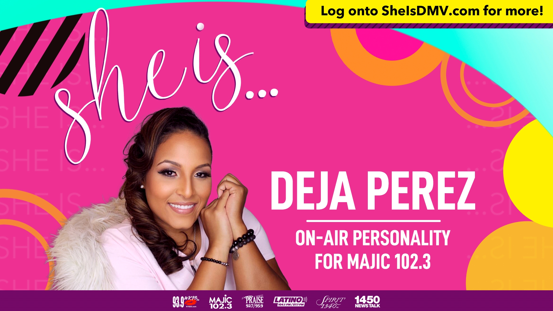 Deja Pérez, una voz inconfundible que inspira, informa y entretiene