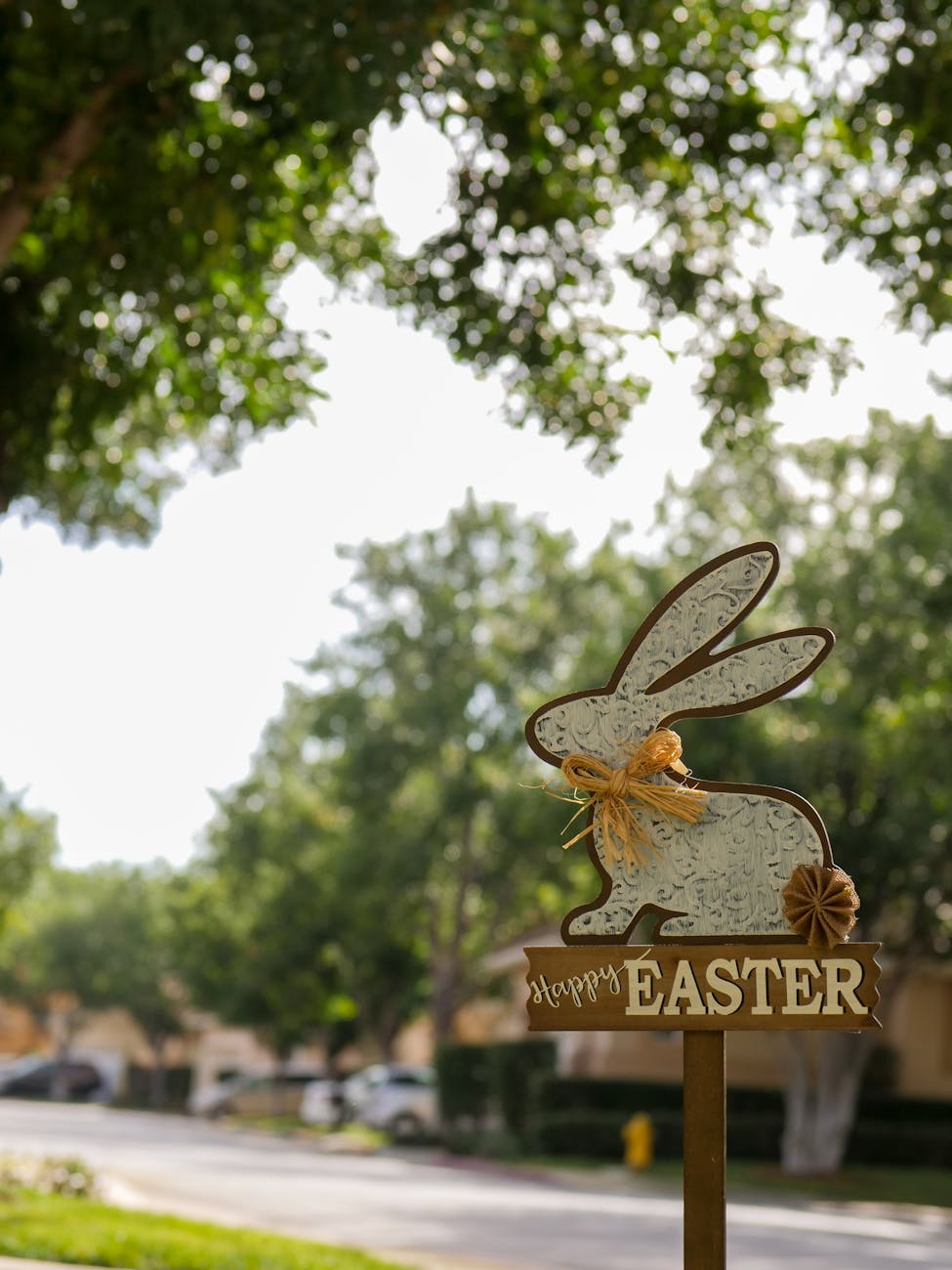 happy easter signage