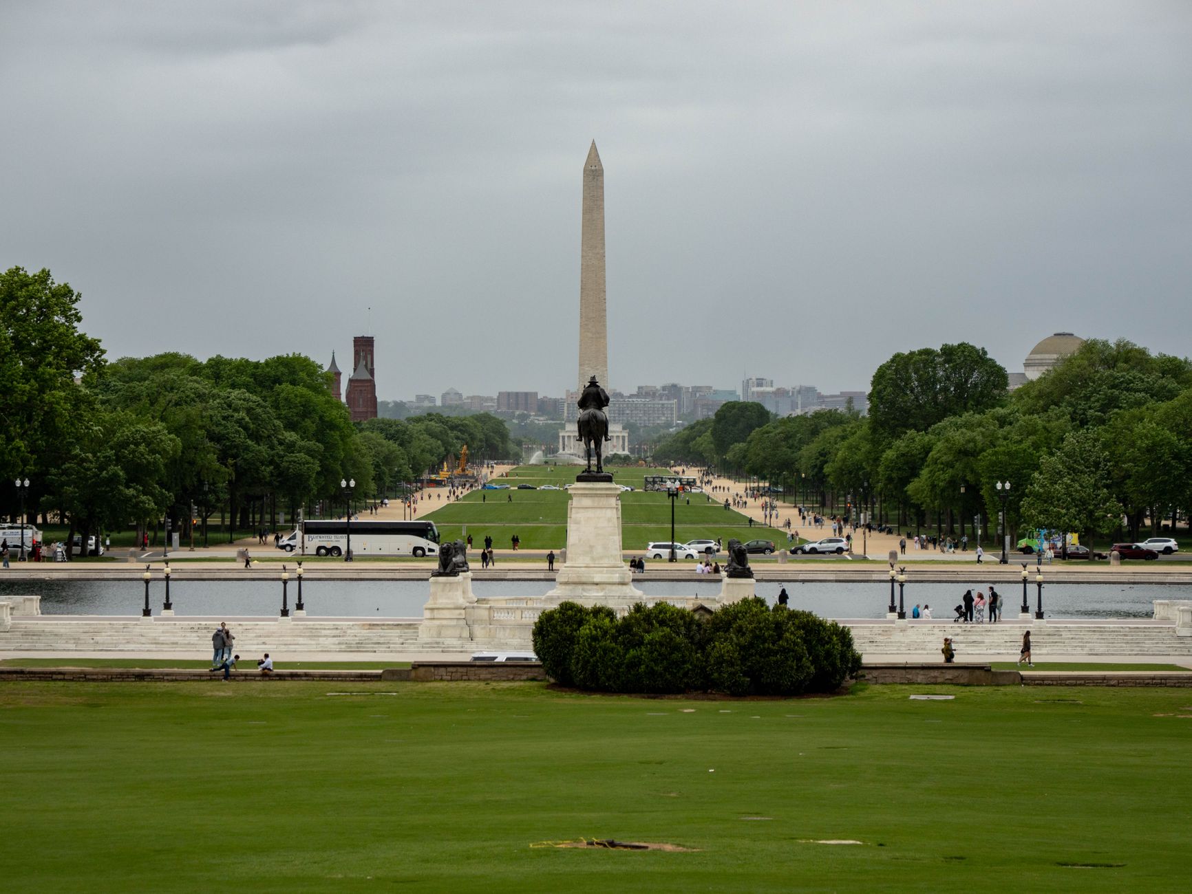 view of washington monument in national mall