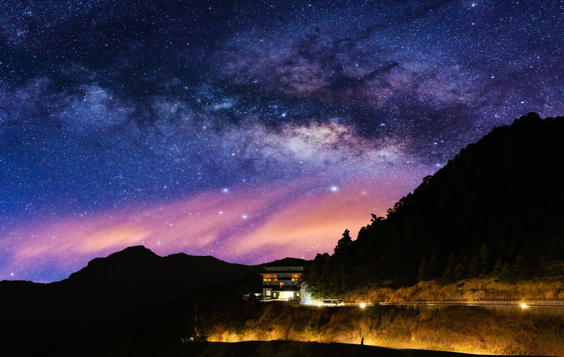 stars in the night sky