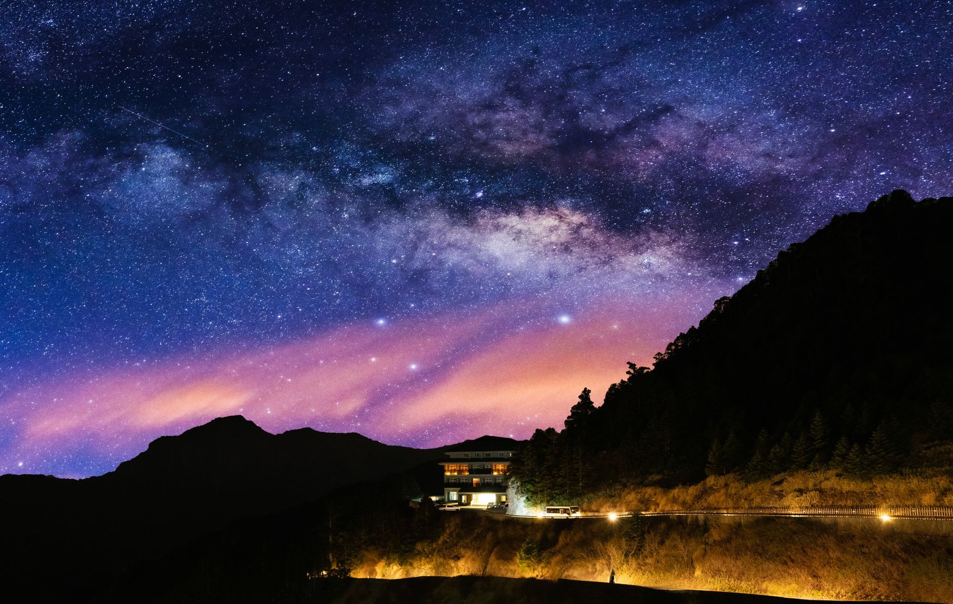 stars in the night sky